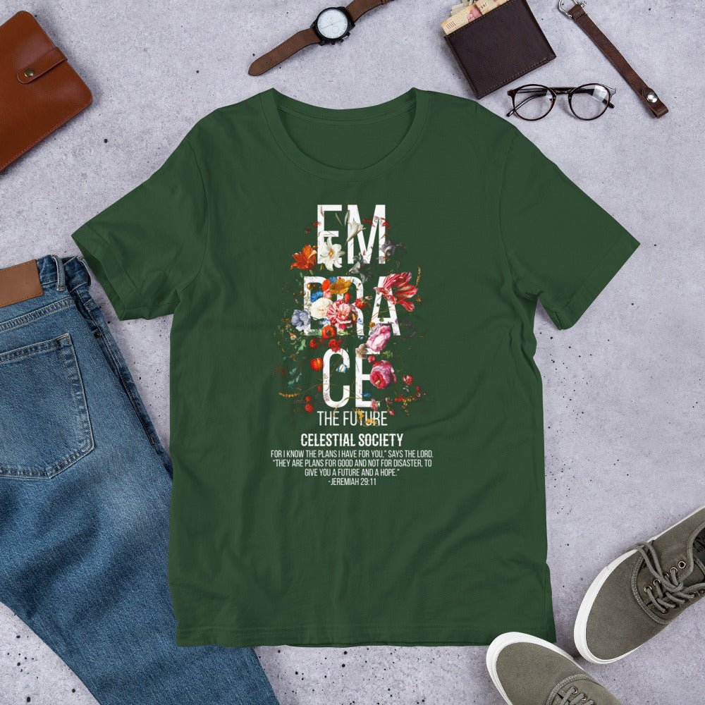 Embrace The Future Unisex t - shirt - Celestial Society