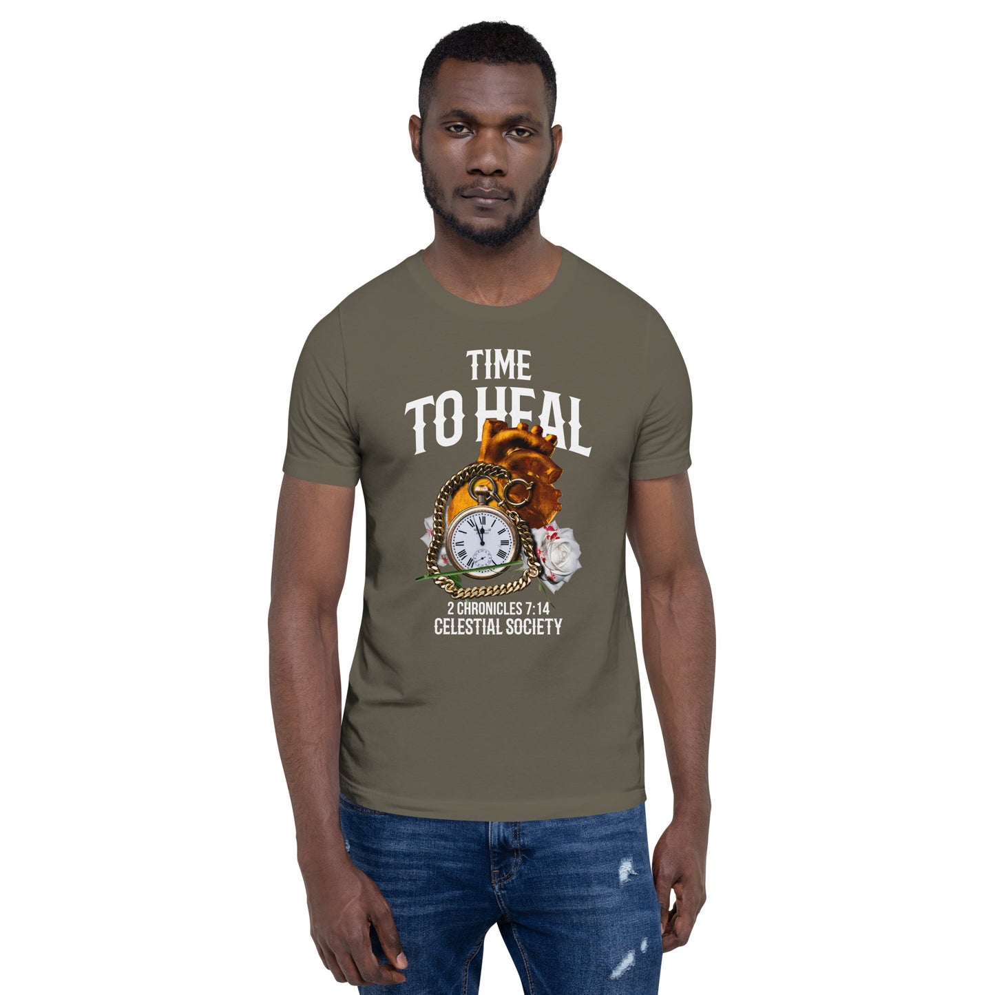 Time To Heal Dark Unisex t - shirt - Celestial Society