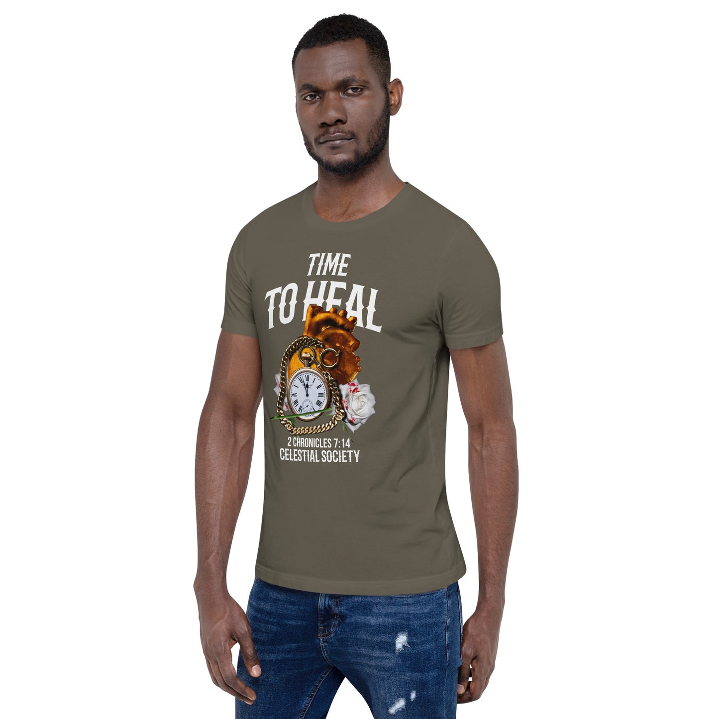 Time To Heal Dark Unisex t - shirt - Celestial Society