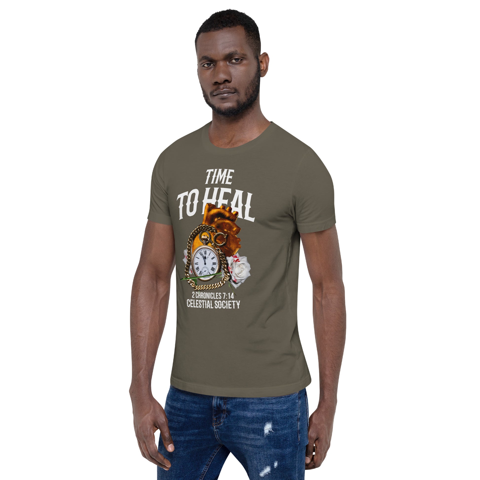 Time To Heal Dark Unisex t - shirt - Celestial Society