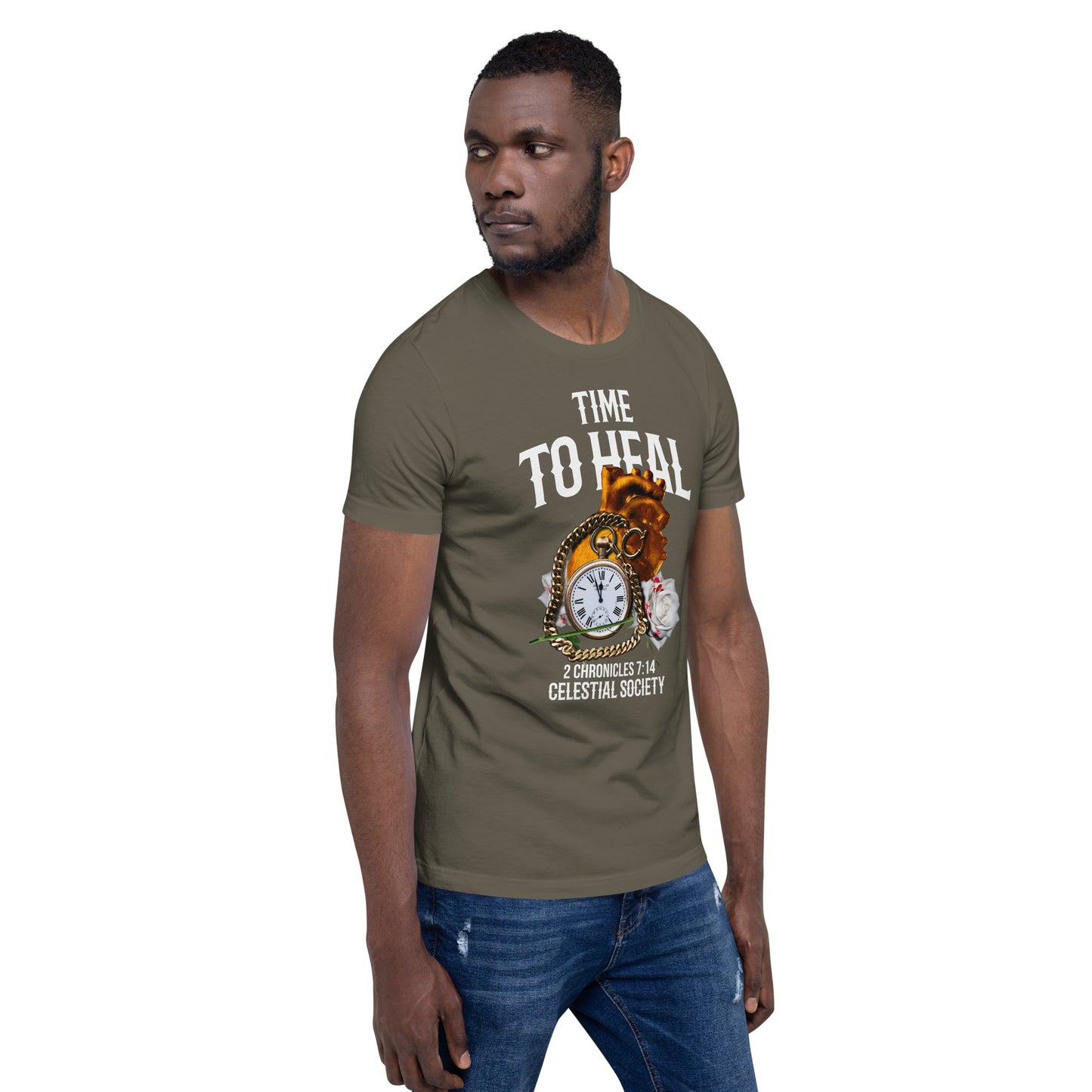 Time To Heal Dark Unisex t - shirt - Celestial Society