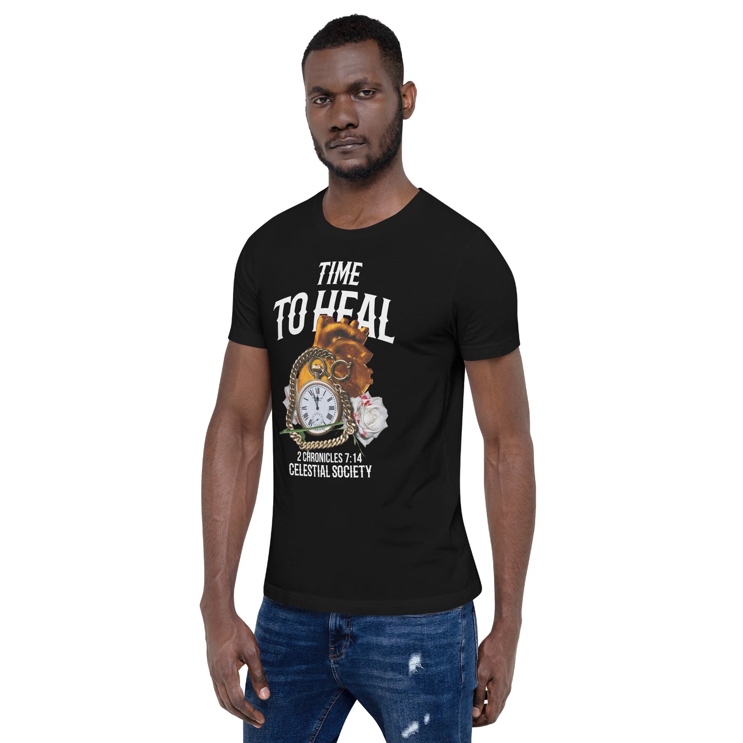 Time To Heal Dark Unisex t - shirt - Celestial Society