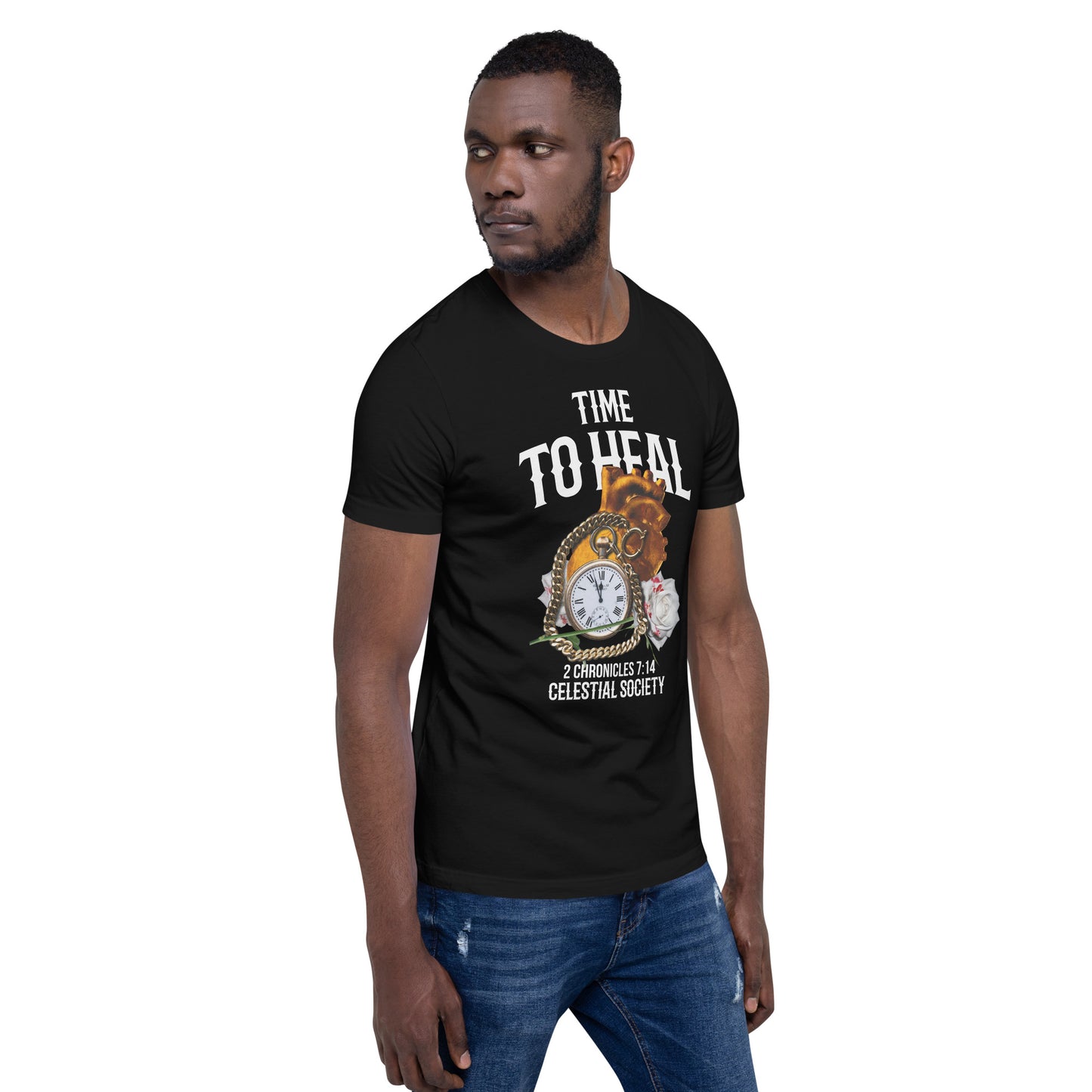 Time To Heal Dark Unisex t - shirt - Celestial Society